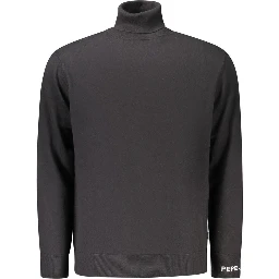 Black Cotton Sweater