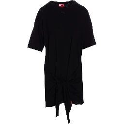 Black Cotton D-eivor Dress