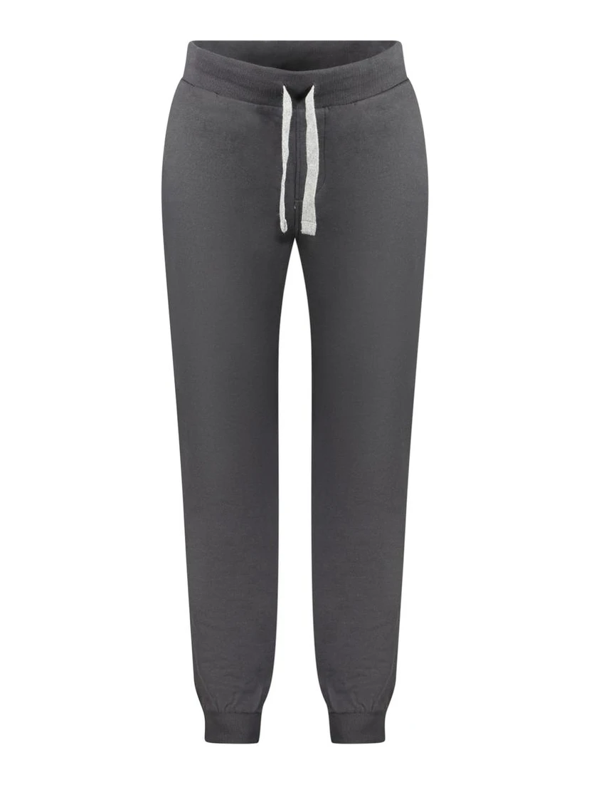 Black Cotton Men's Sweatpant