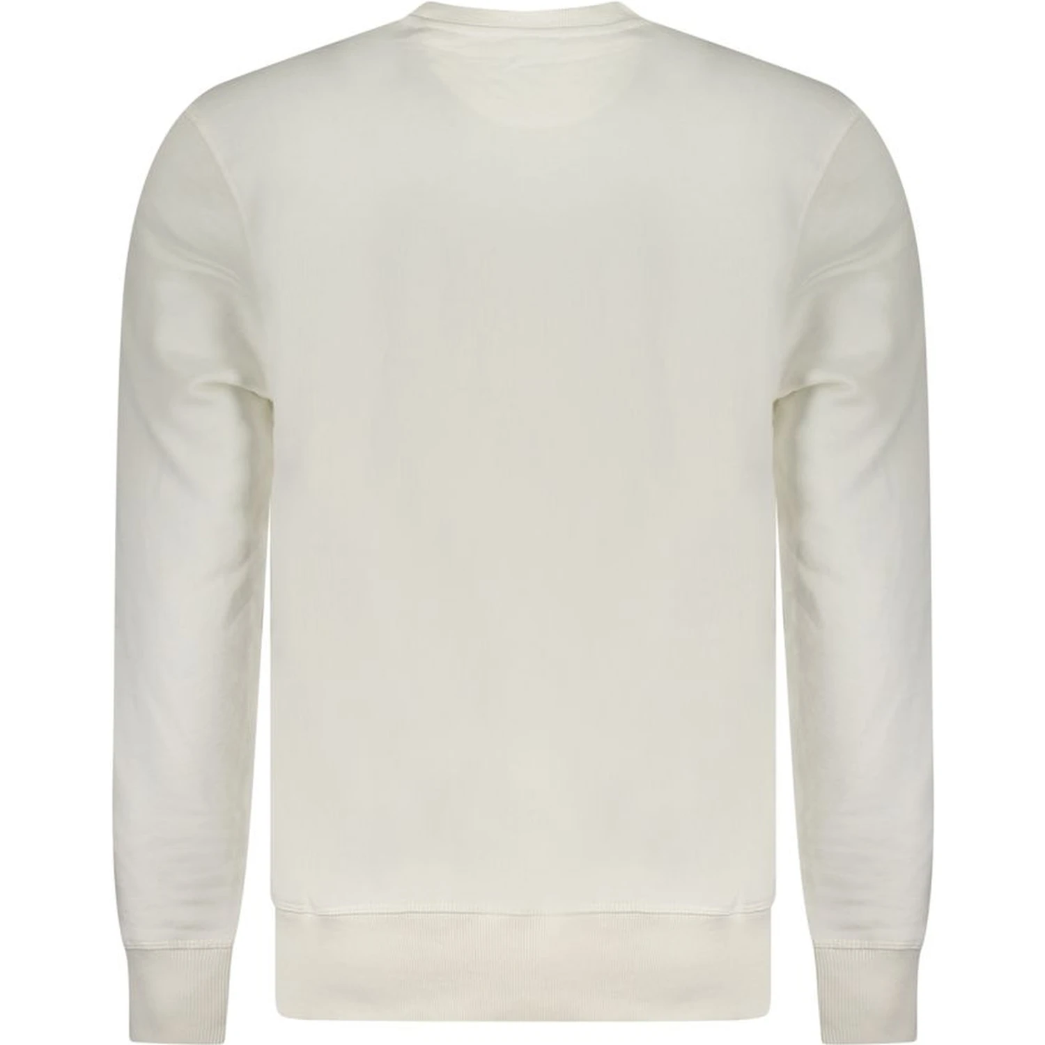 White Cotton Men's Sweatshirt