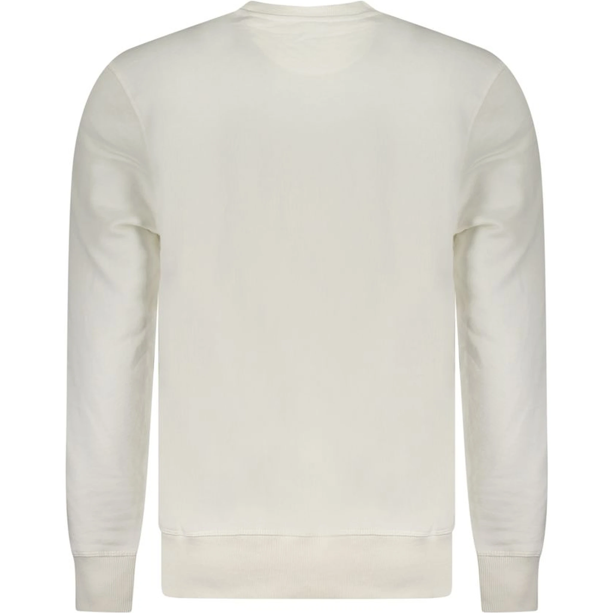 White Cotton Men's Sweatshirt