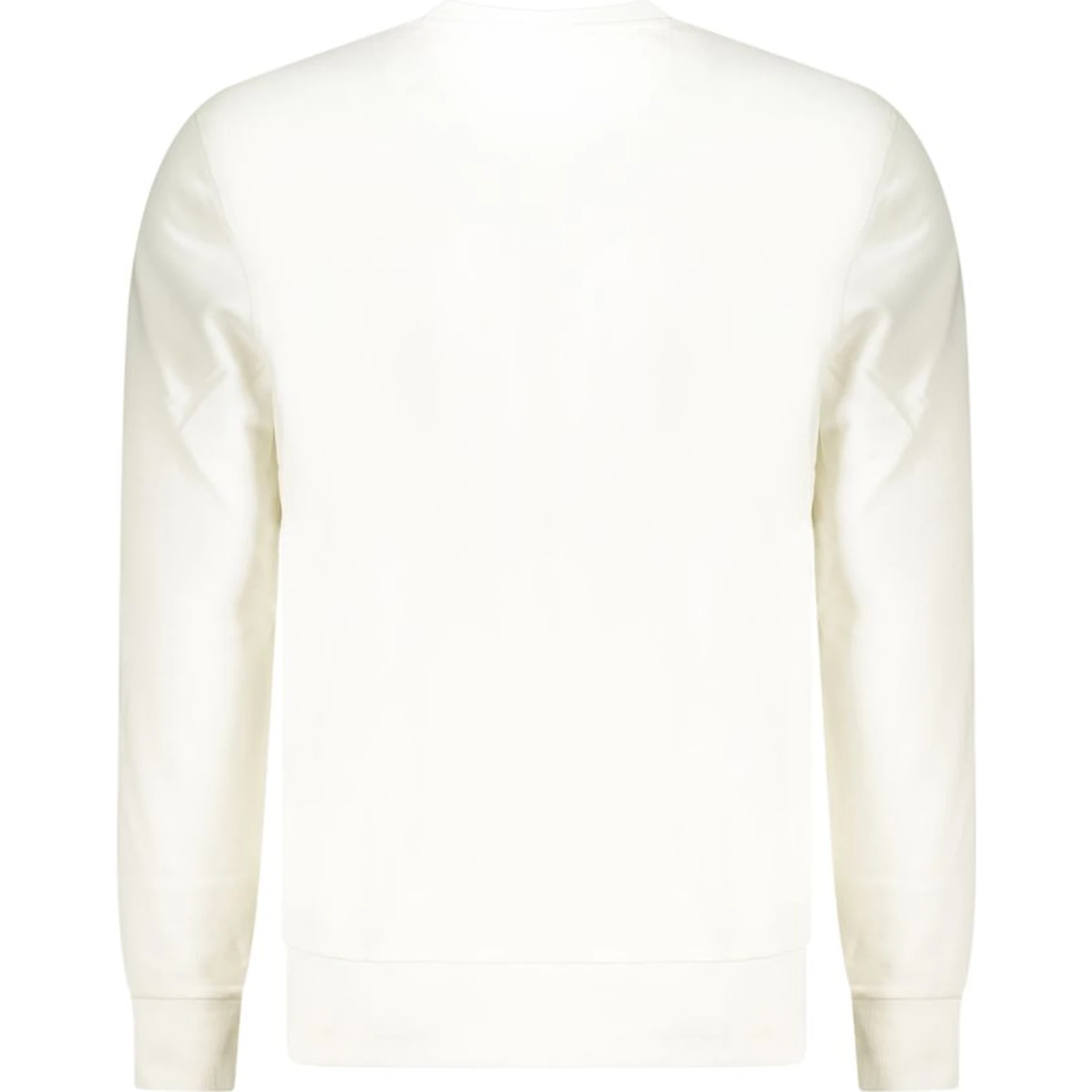 White Cotton Mens Sweatshirt