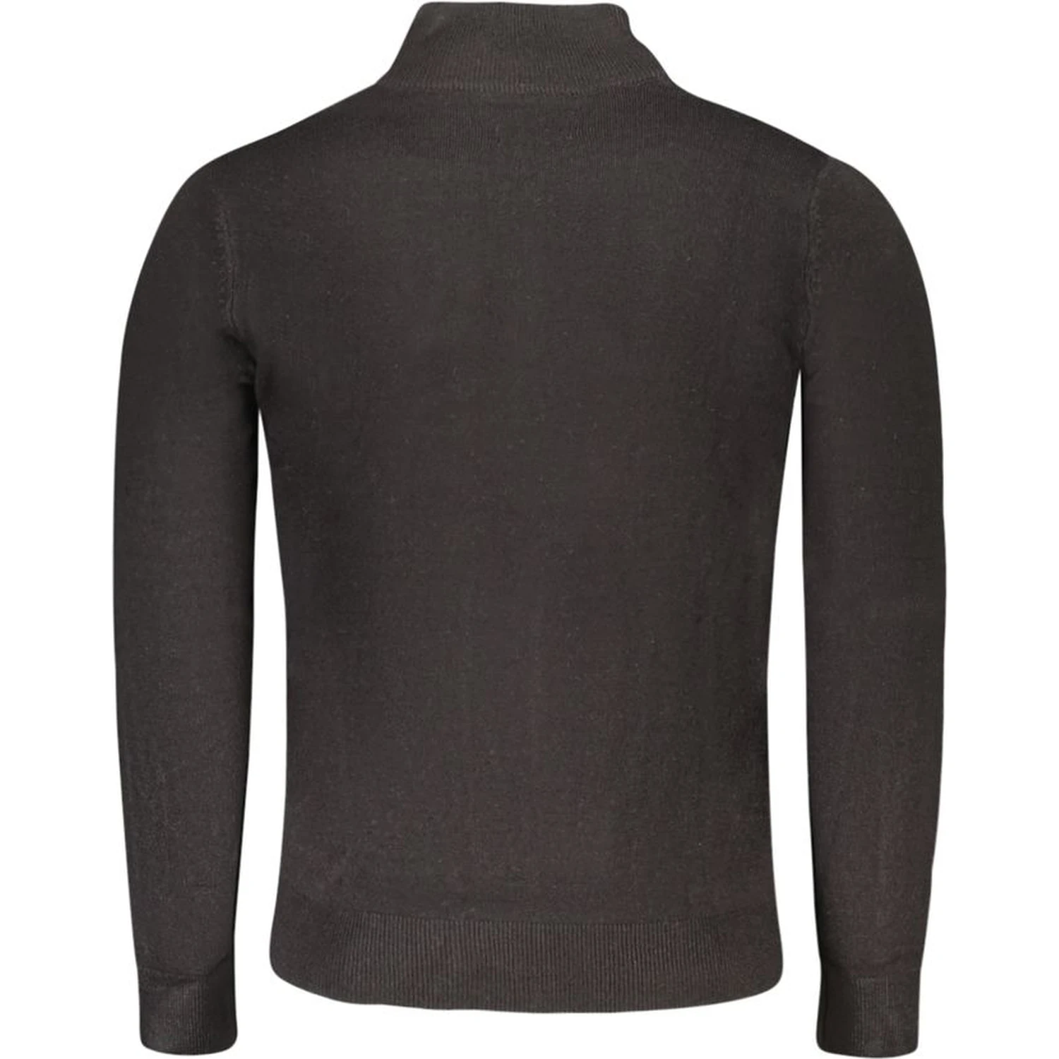 Black Acrylic Men Sweater