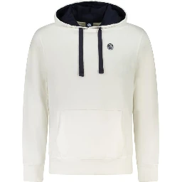 Bianco Cotton Mens Hoodie