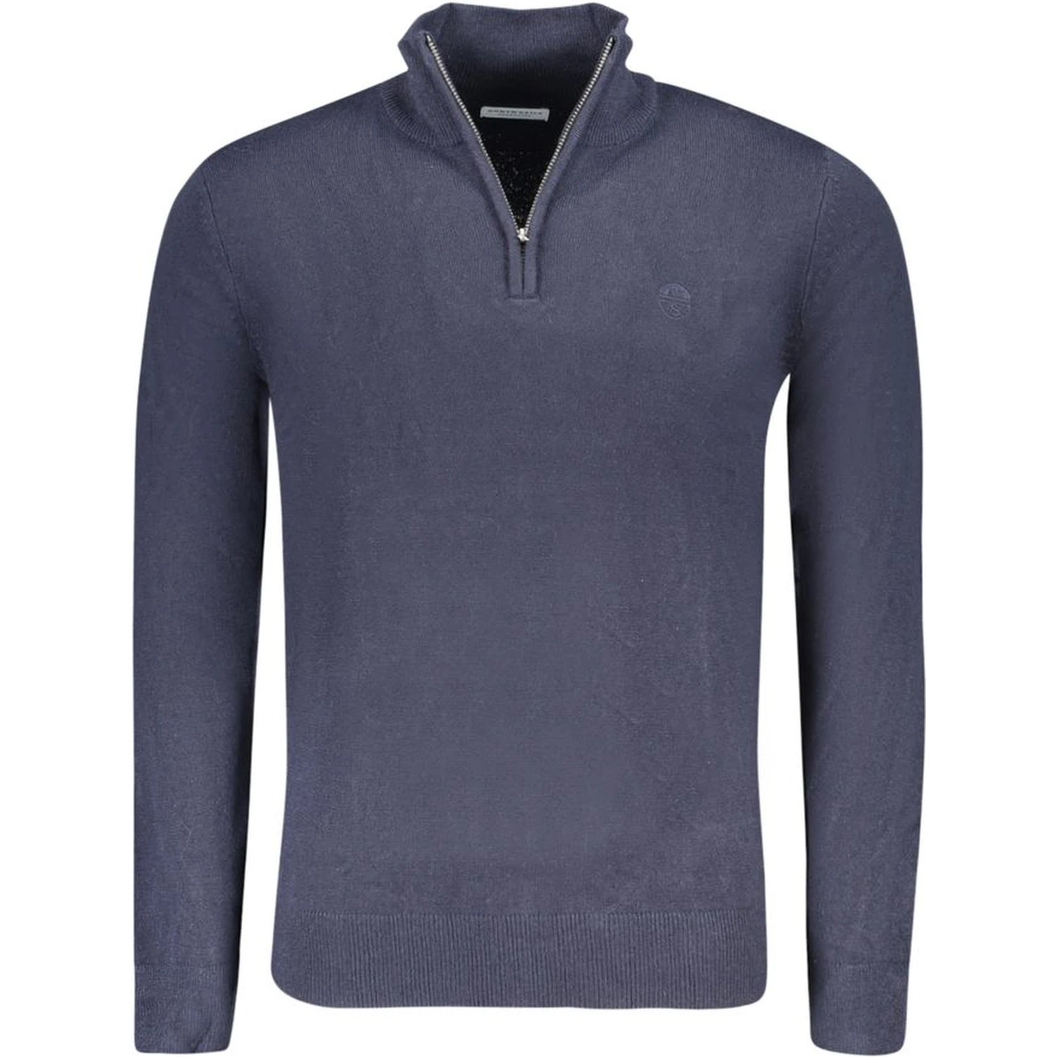 Blue Acrylic Men Sweater