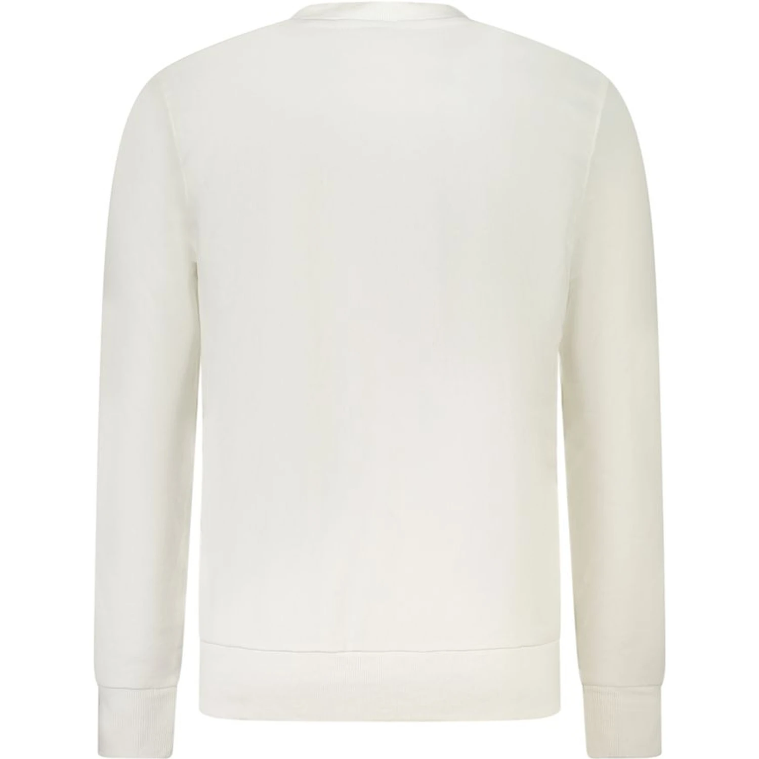White Cotton Men's Sweatshirt