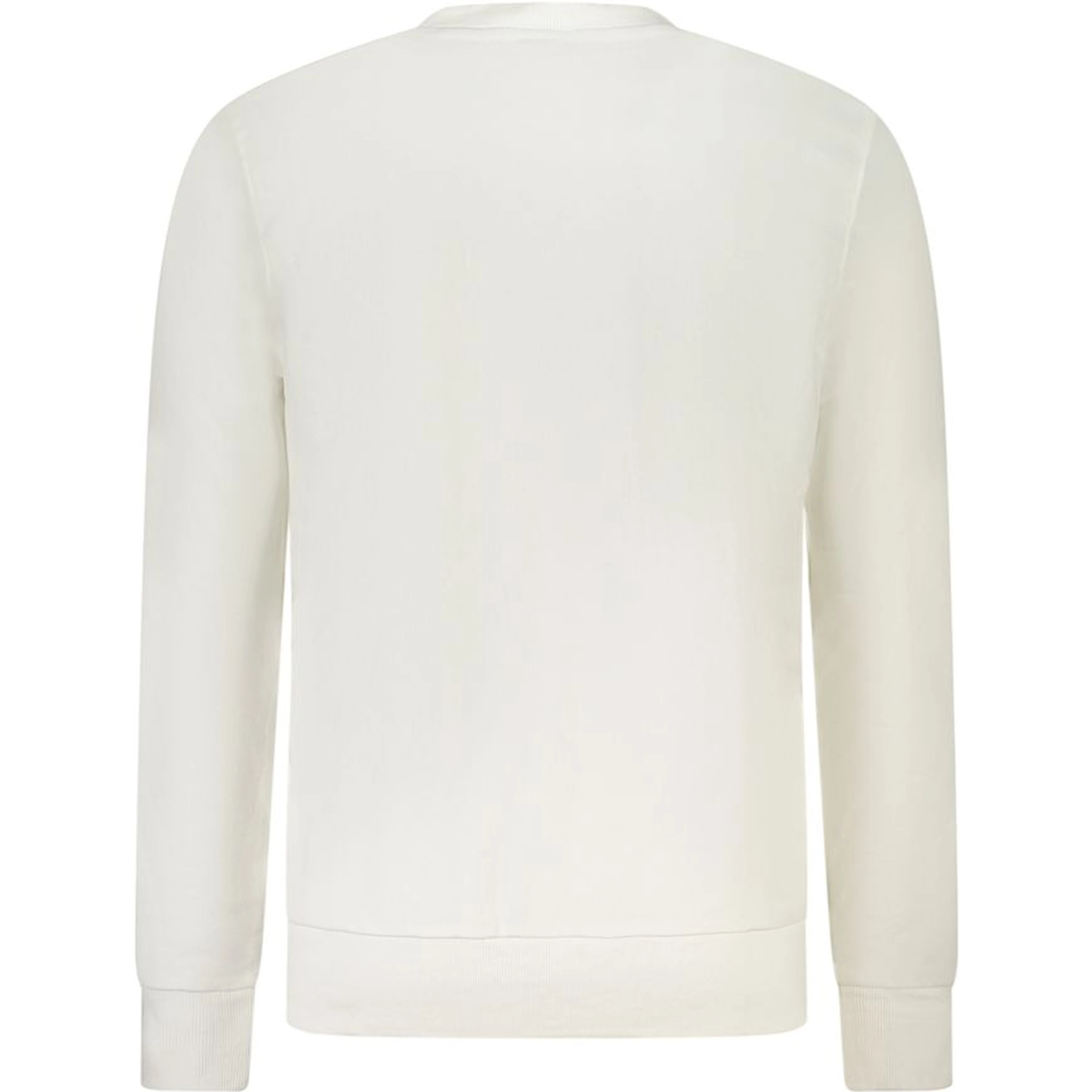 White Cotton Men's Sweatshirt