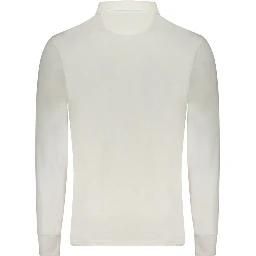 White Cotton Men's Polo Shirt