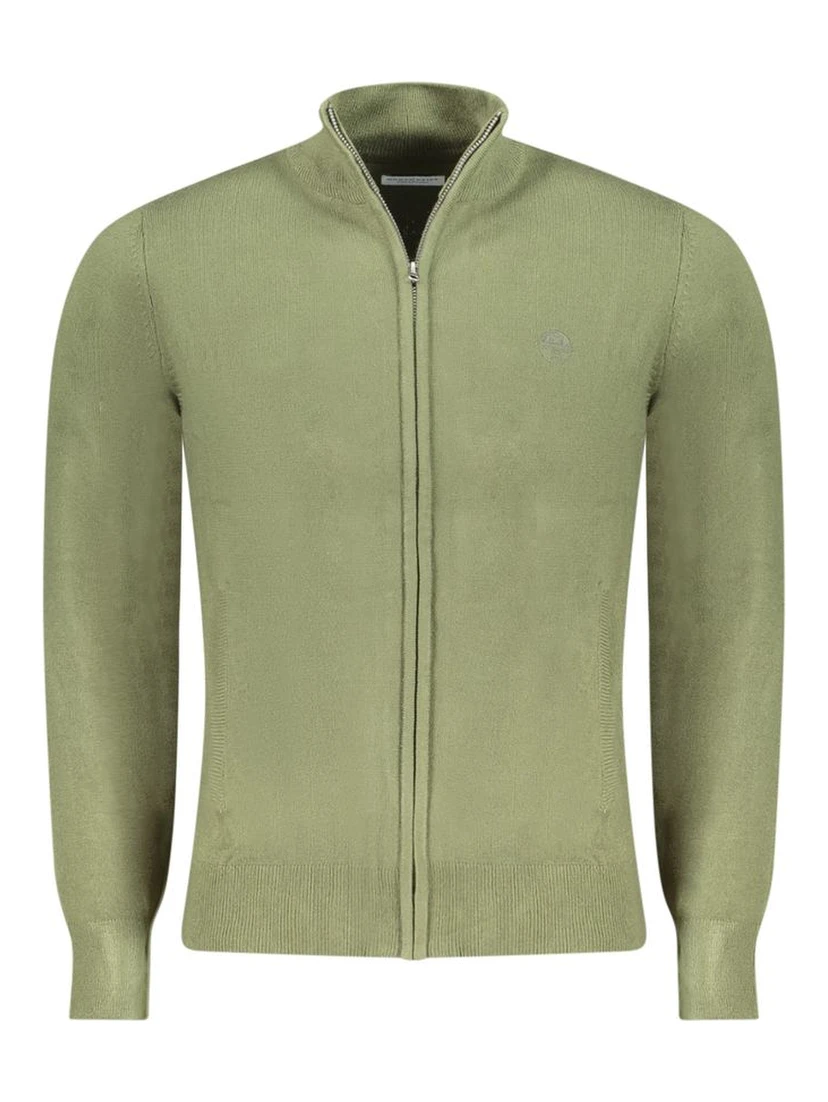 Verde Acrylic Men Cardigan