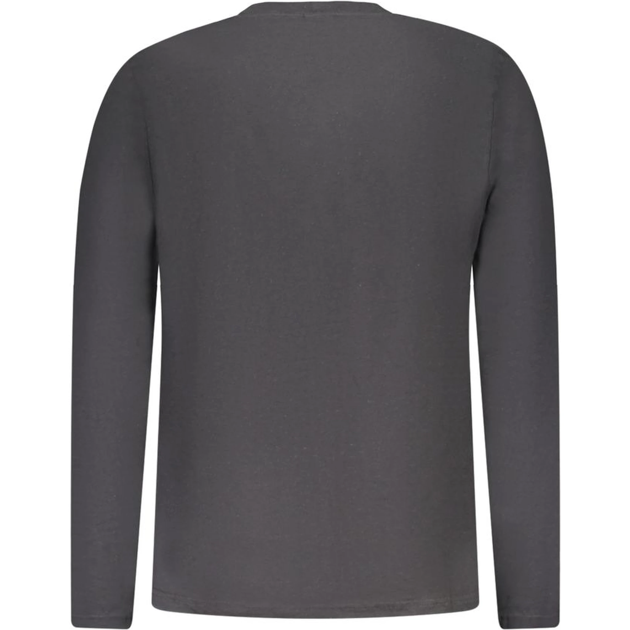 Black Cotton Men T-Shirt