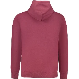Red Cotton Men's Sweatshirt