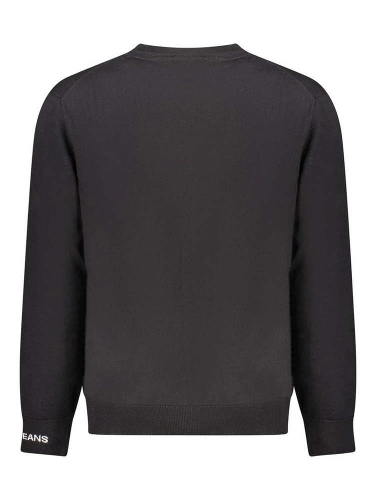 Black Cotton Men Sweater alternative