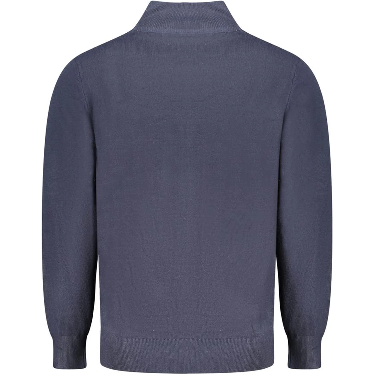 Blue Acrylic Men's Cardigan