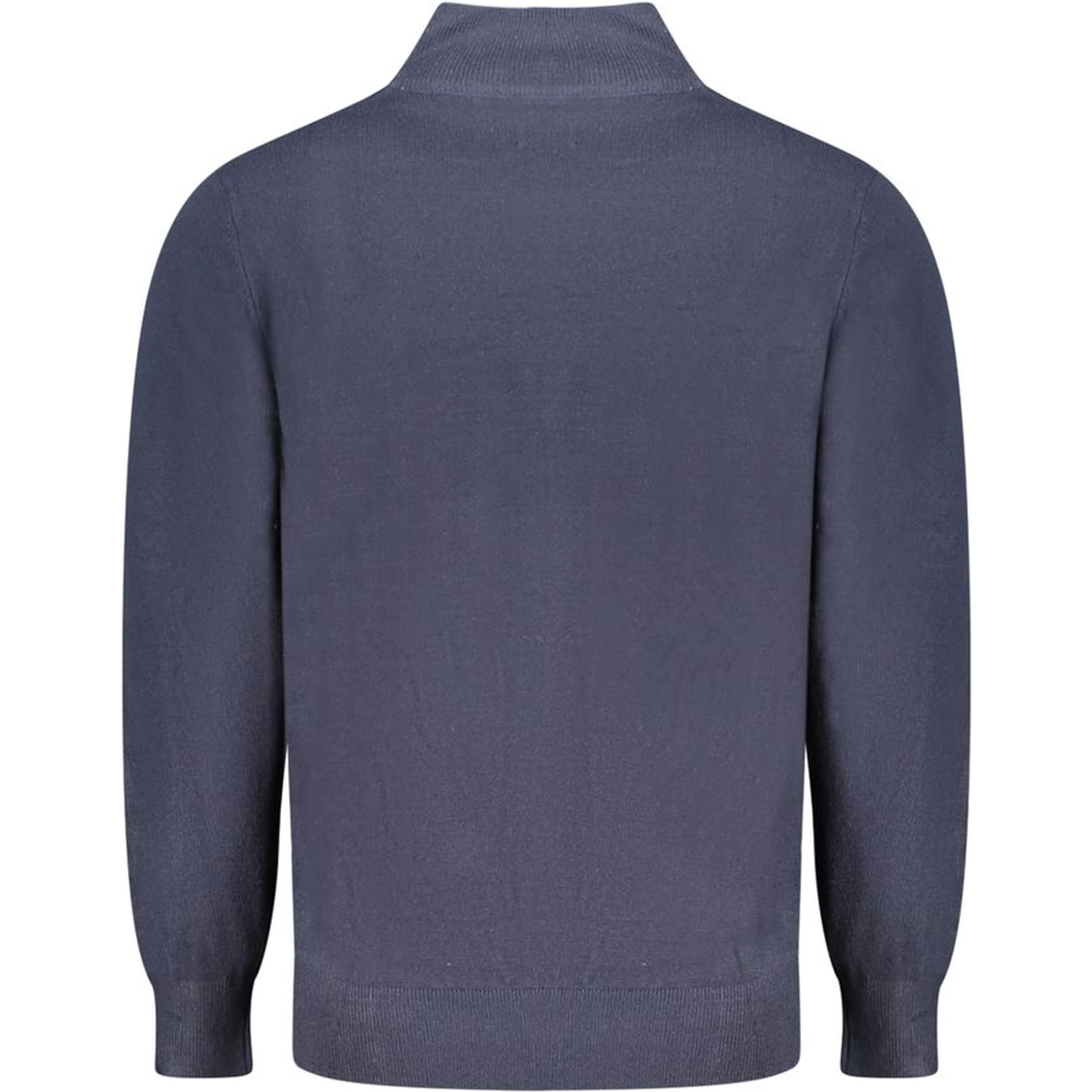 Blue Acrylic Men's Cardigan