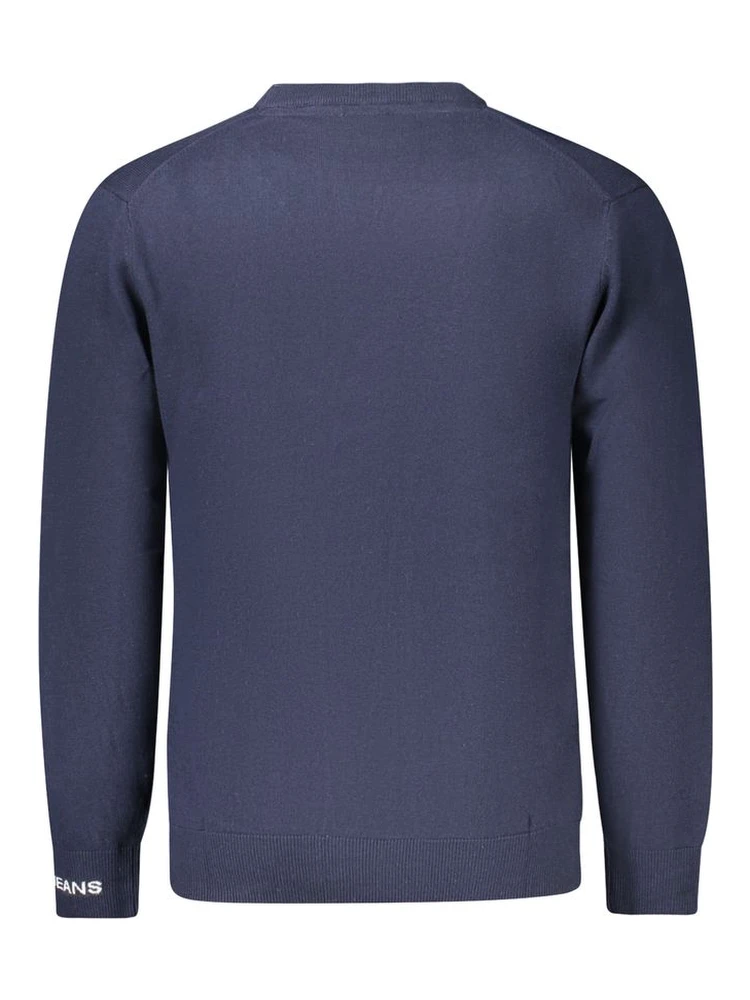 Blue Cotton Men Sweater alternative