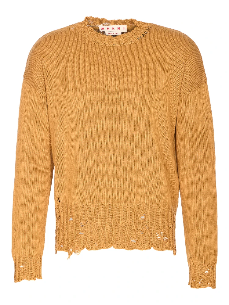 Marni Sweaters Yellow