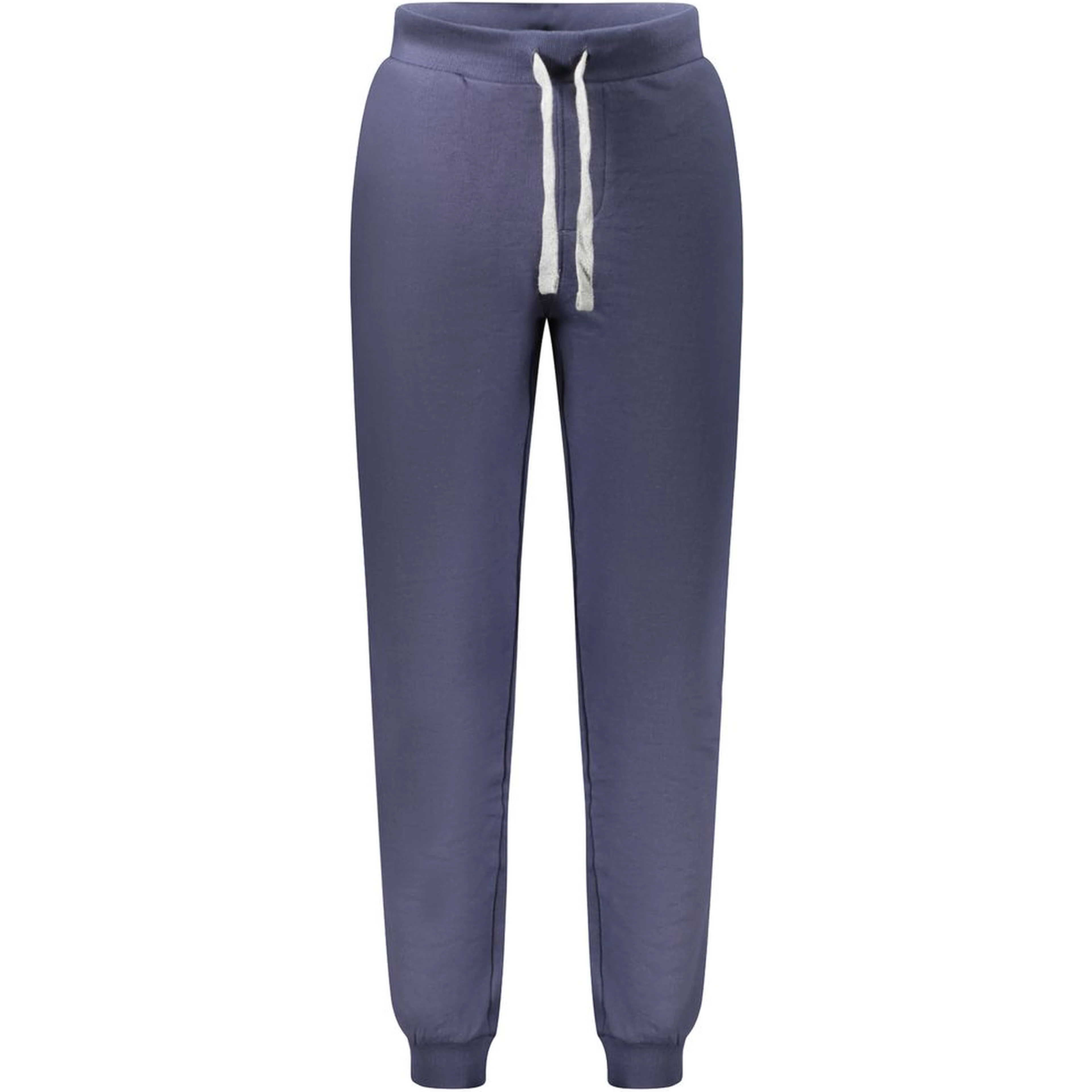 Blue Cotton Men's Track Pant