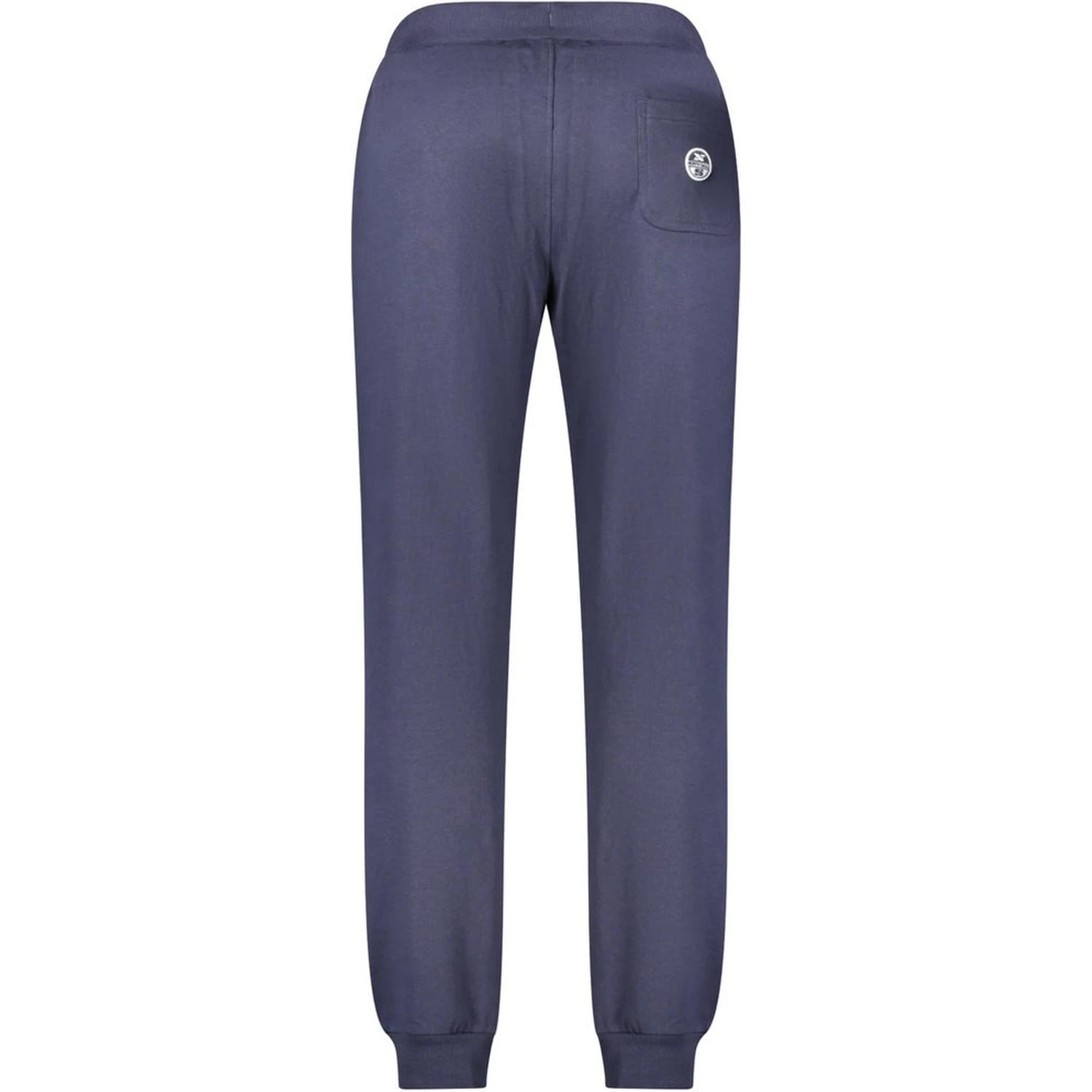 Blue Cotton Men's Track Pant