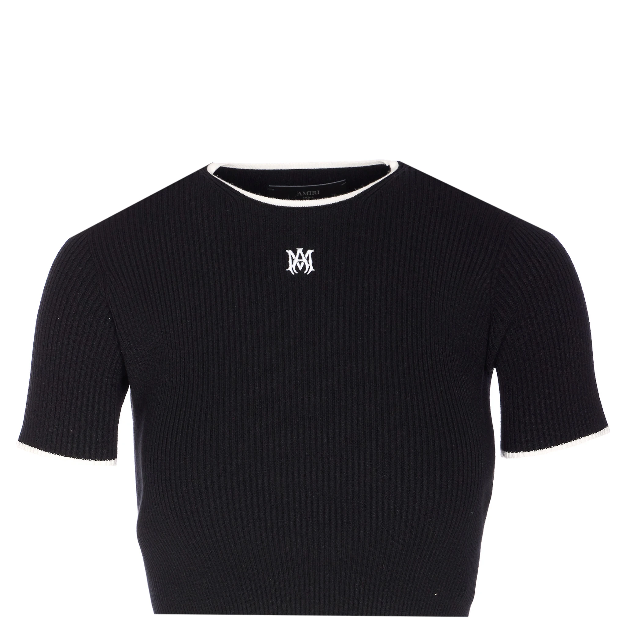 Amiri  T-shirts and Polos Black