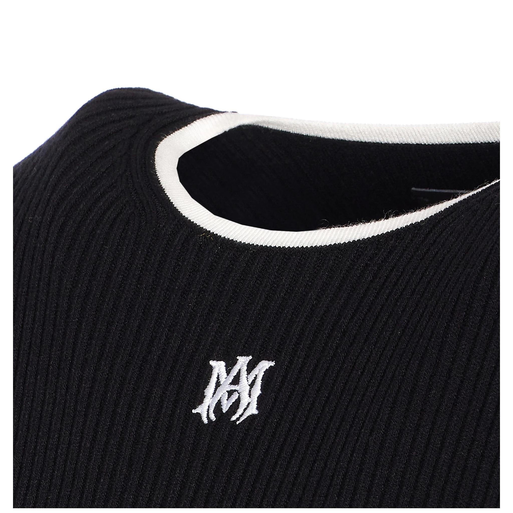 Amiri  T-shirts and Polos Black