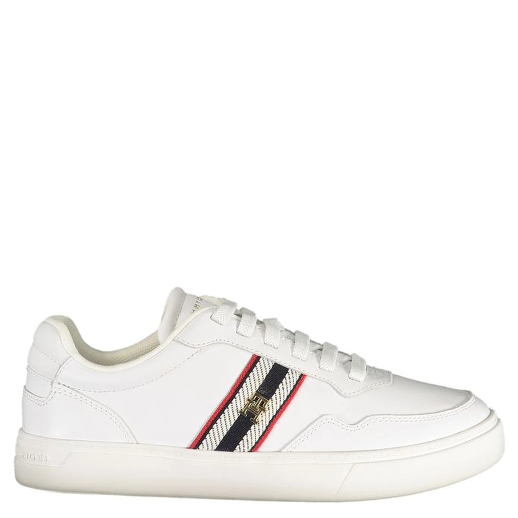 White Leather Women Sneaker