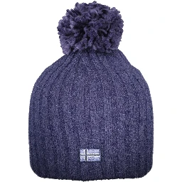 Blue Polyester Women Hat