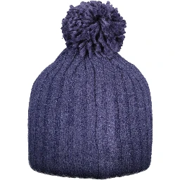 Blue Polyester Women Hat