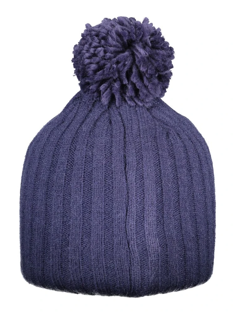 Blue Polyester Women Hat alternative
