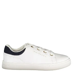 White Leather Women Sneaker