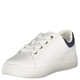 White Leather Women Sneaker