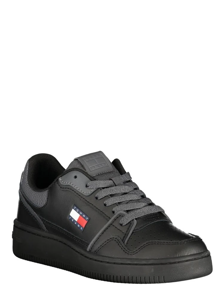 Black Leather Women Sneaker alternative