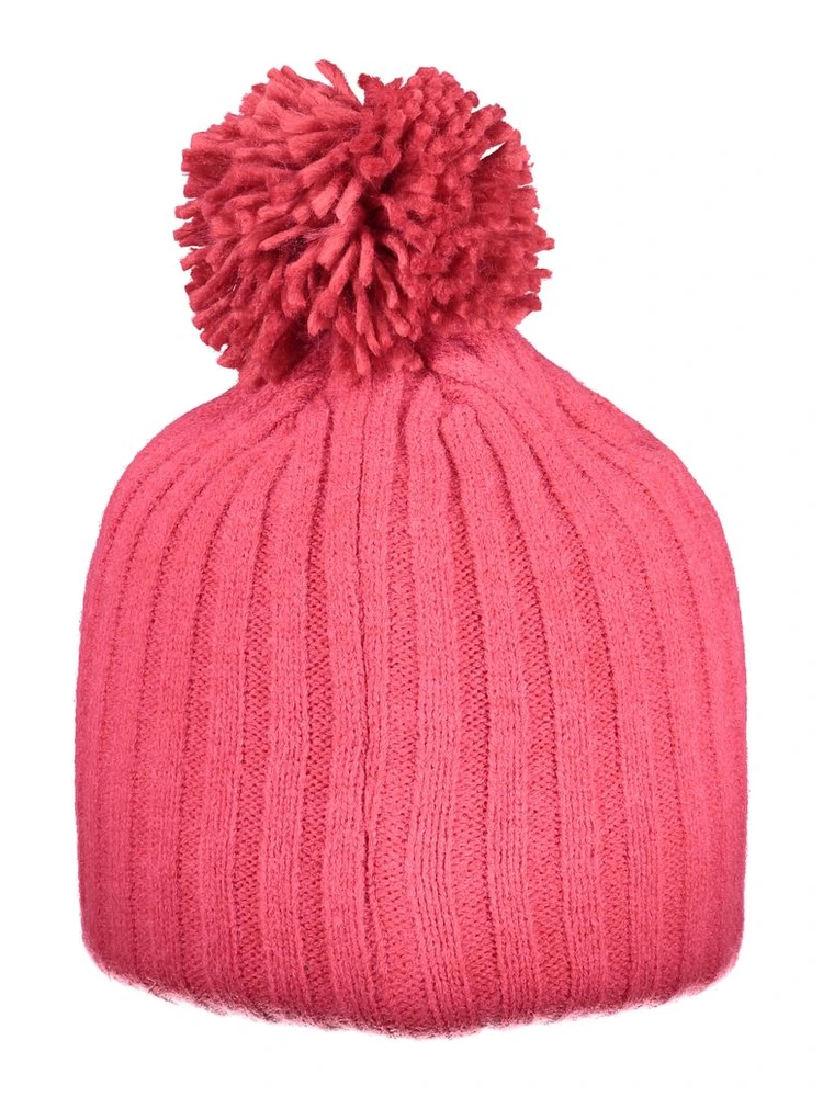 Pink Polyester Women Hat alternative
