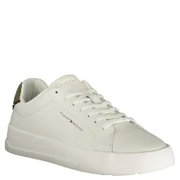 White Leather Men Sneaker