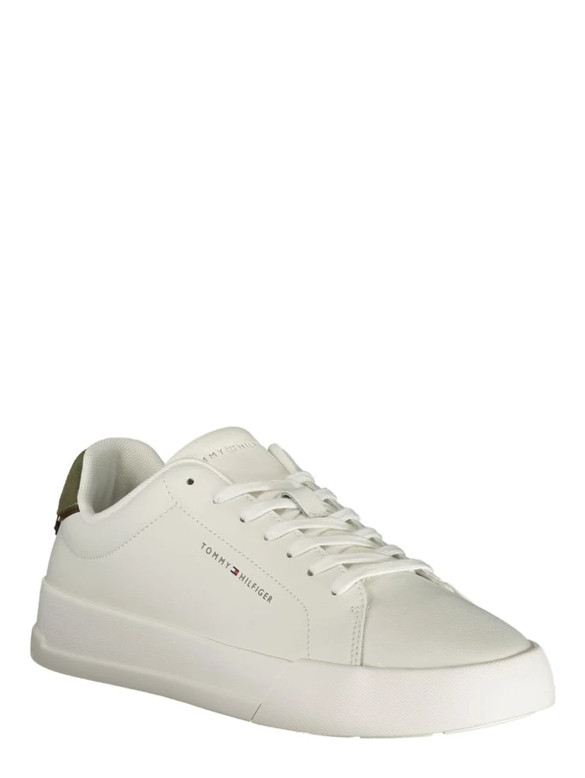 White Leather Men Sneaker
