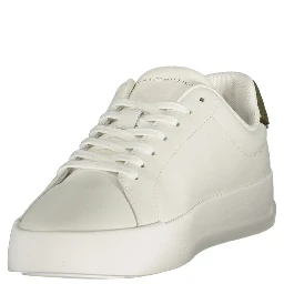 White Leather Men Sneaker