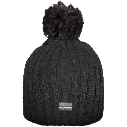 Black Polyester Women Hat