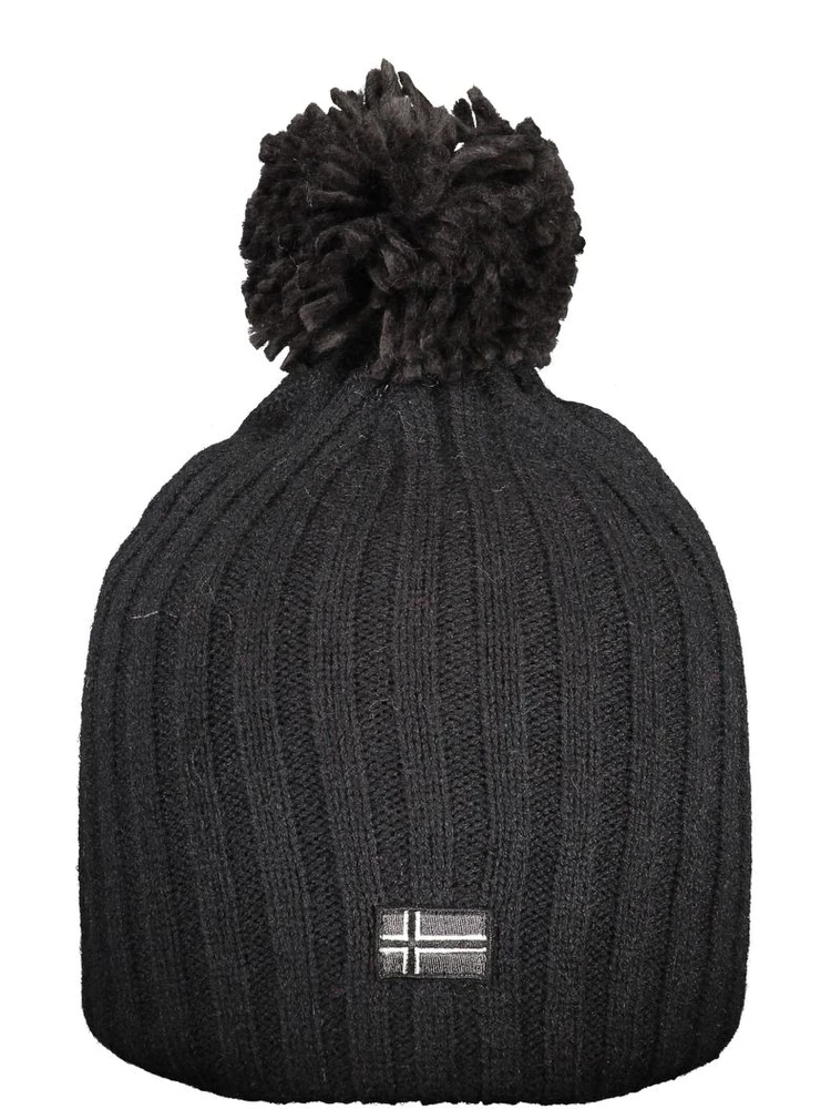 Black Polyester Women Hat