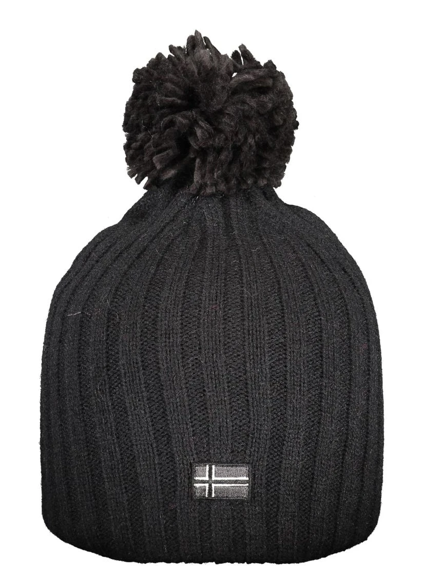 Black Polyester Women Hat