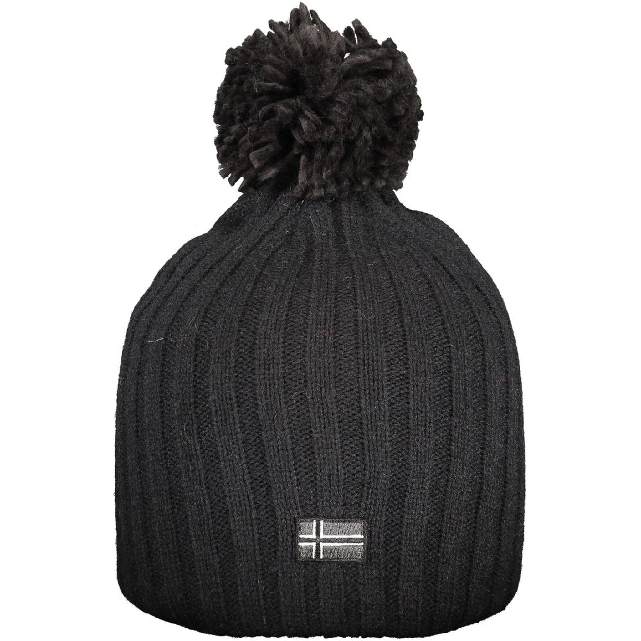 Black Polyester Women Hat