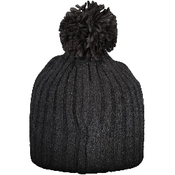 Black Polyester Women Hat