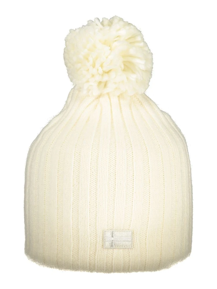 White Polyester Women Hat