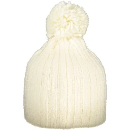 White Polyester Women Hat