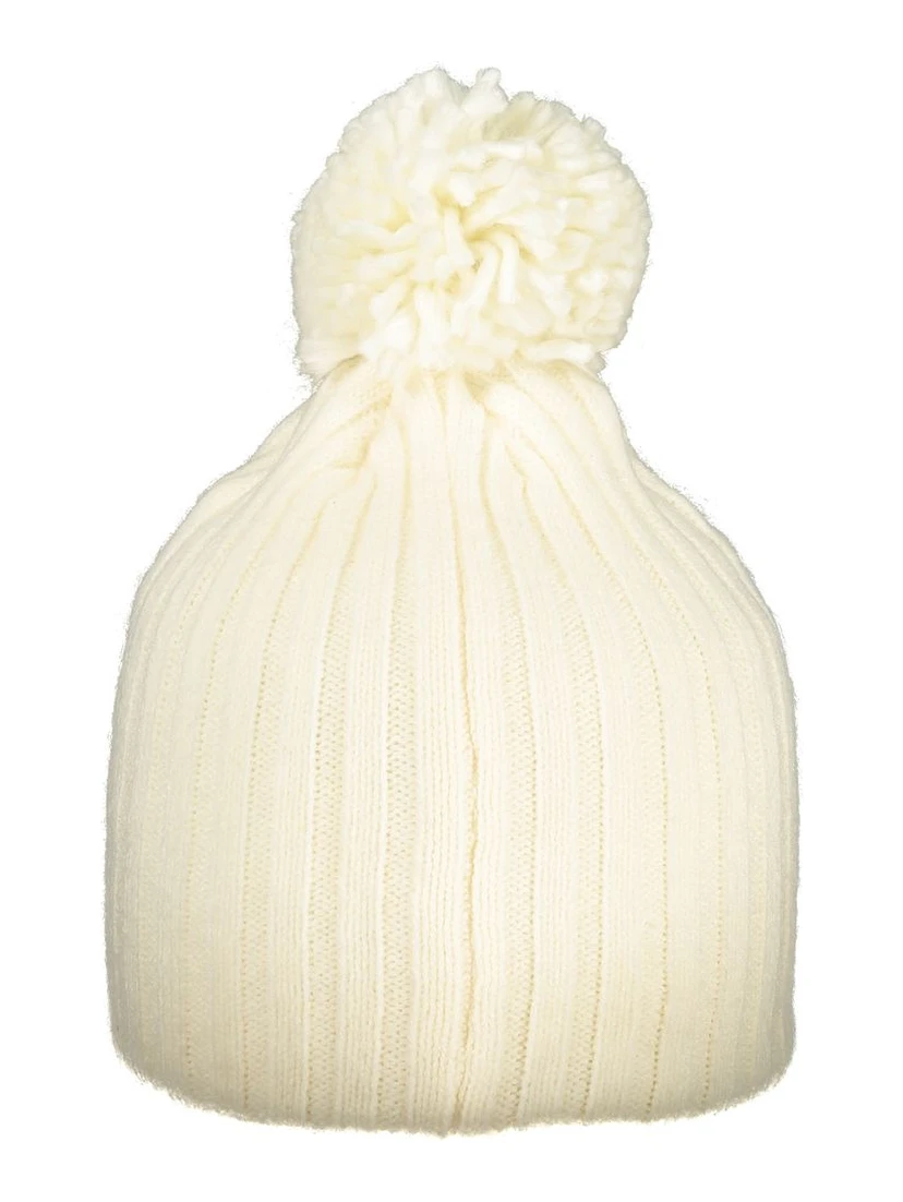White Polyester Women Hat