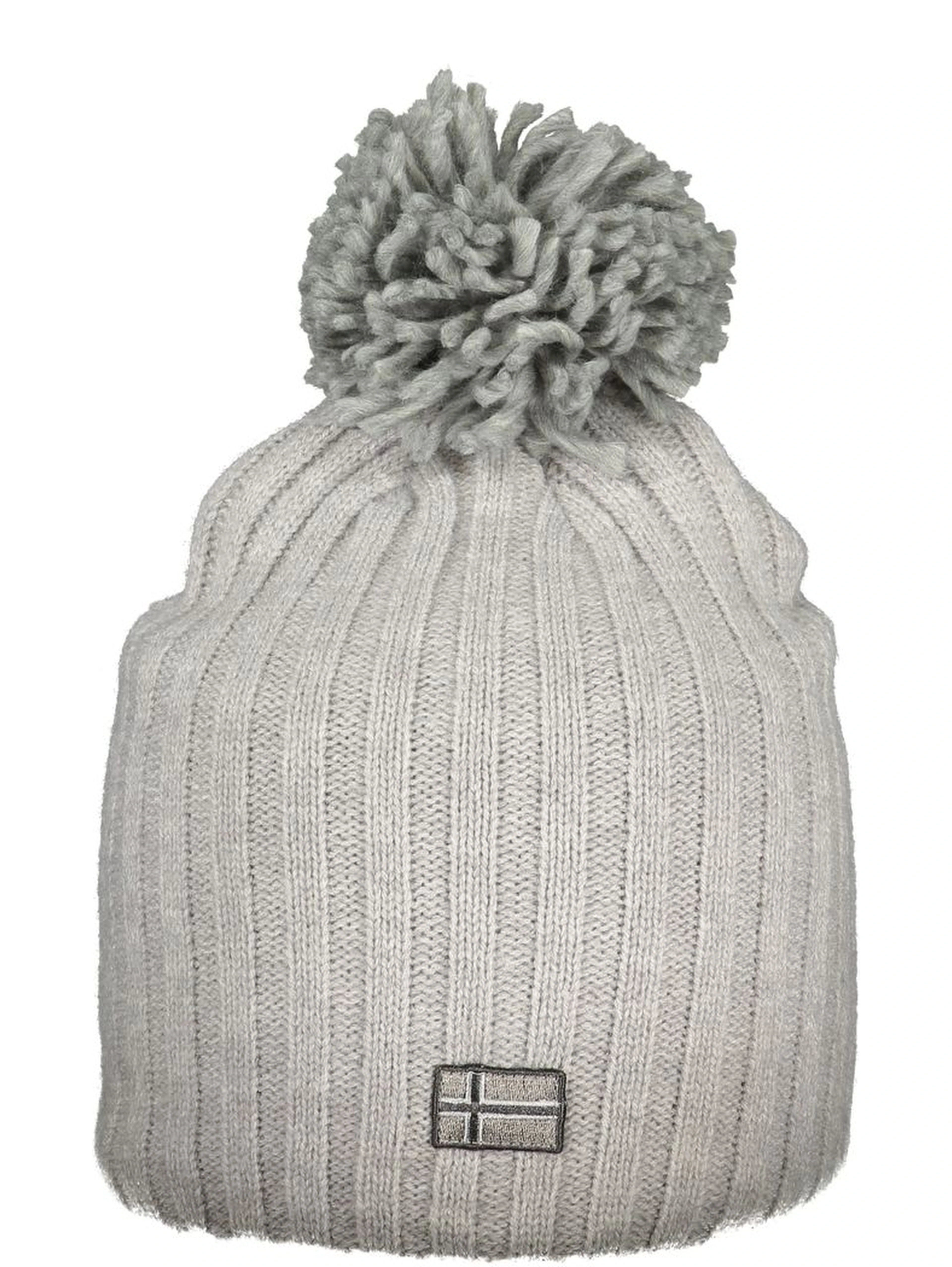 Gray Polyester Women Hat