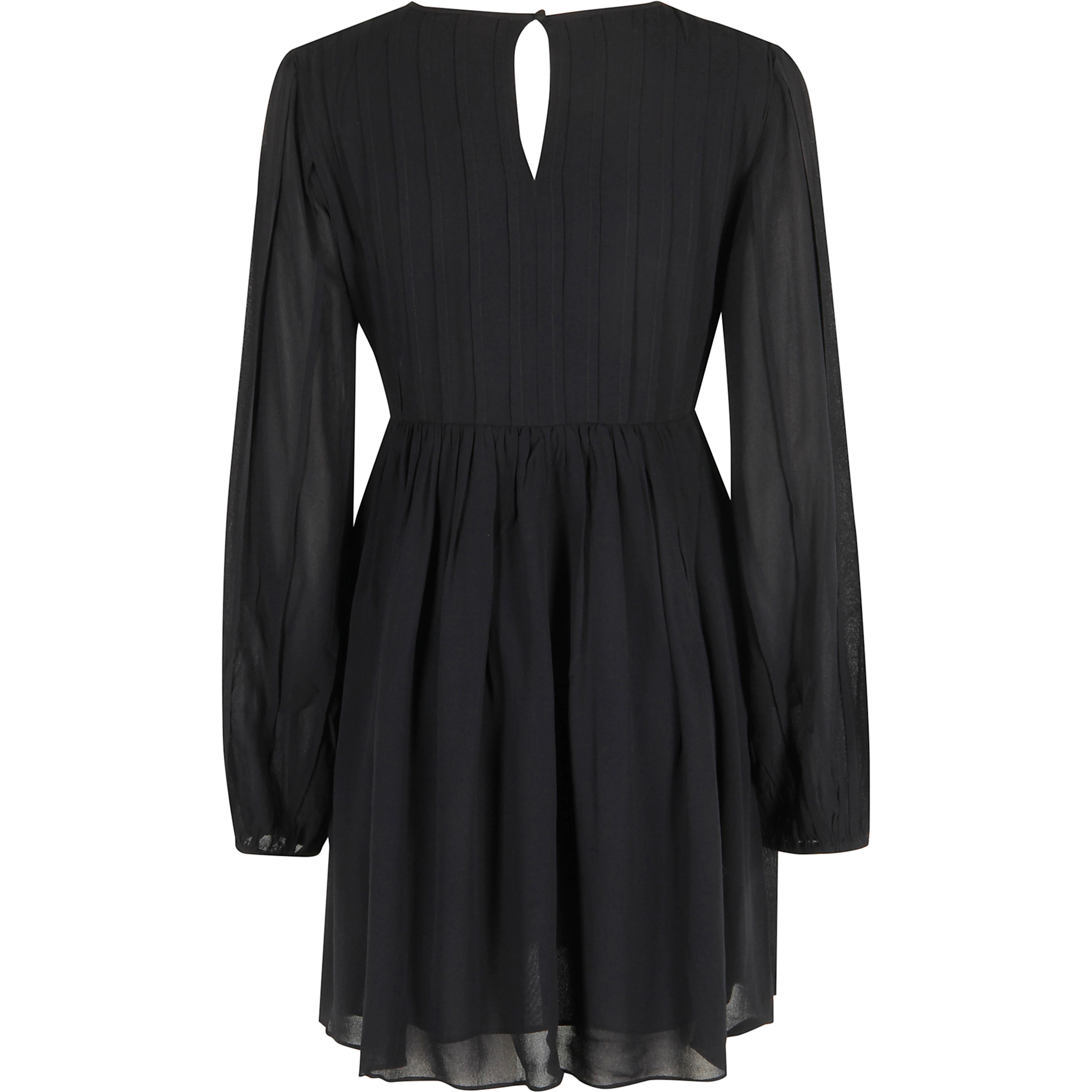 Pleated Mini Dress