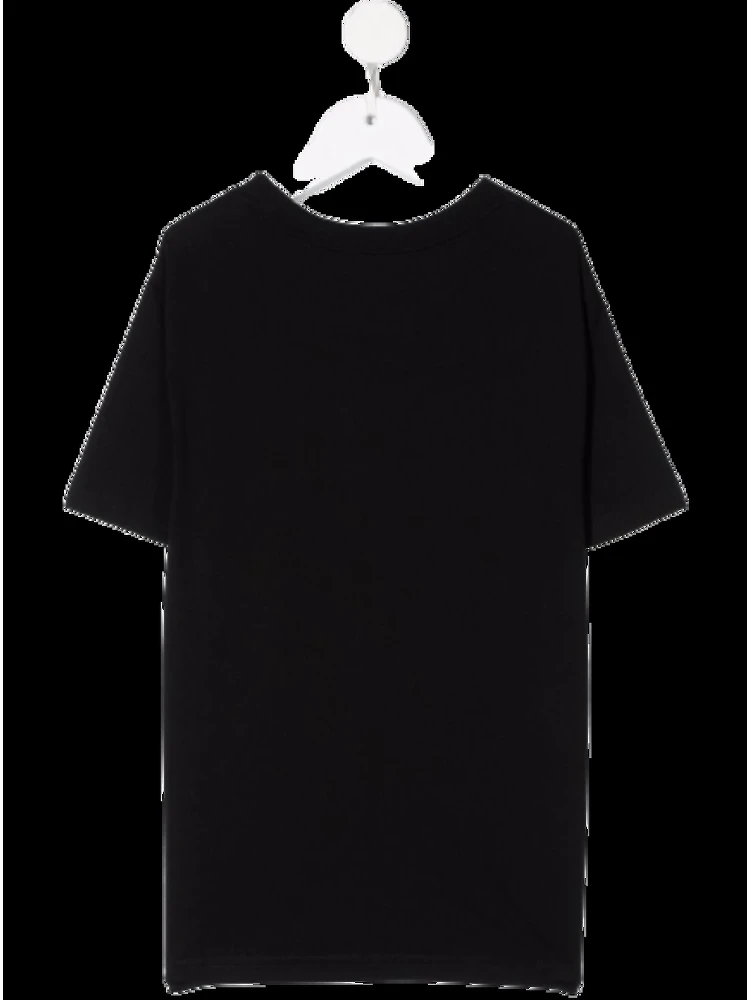 Polo Ralph Lauren Boy Black Cotton T-Shirt with Logo alternative