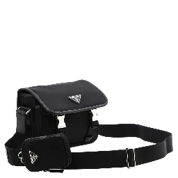 2020s triangle-logo shoulder bag