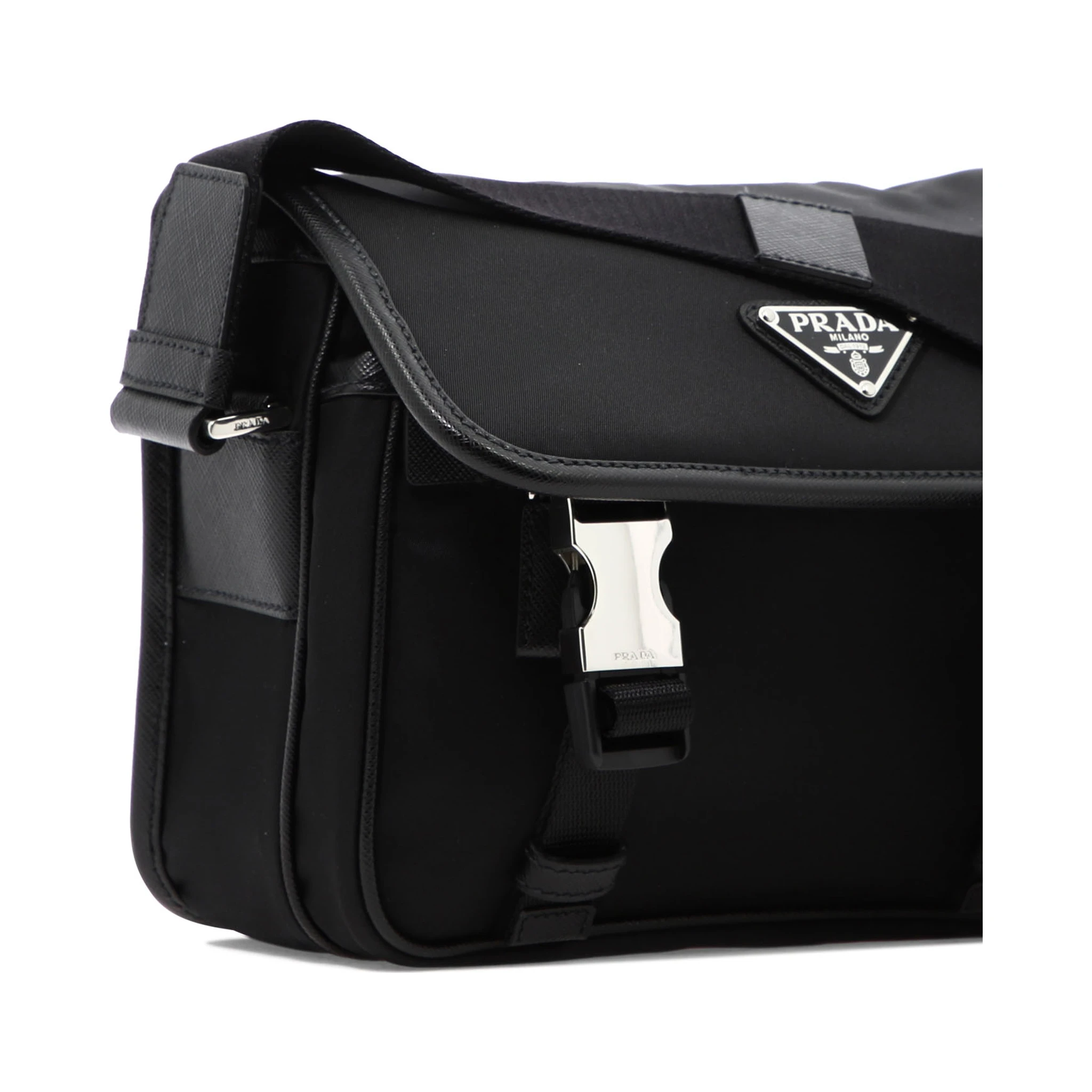 2020s triangle-logo shoulder bag