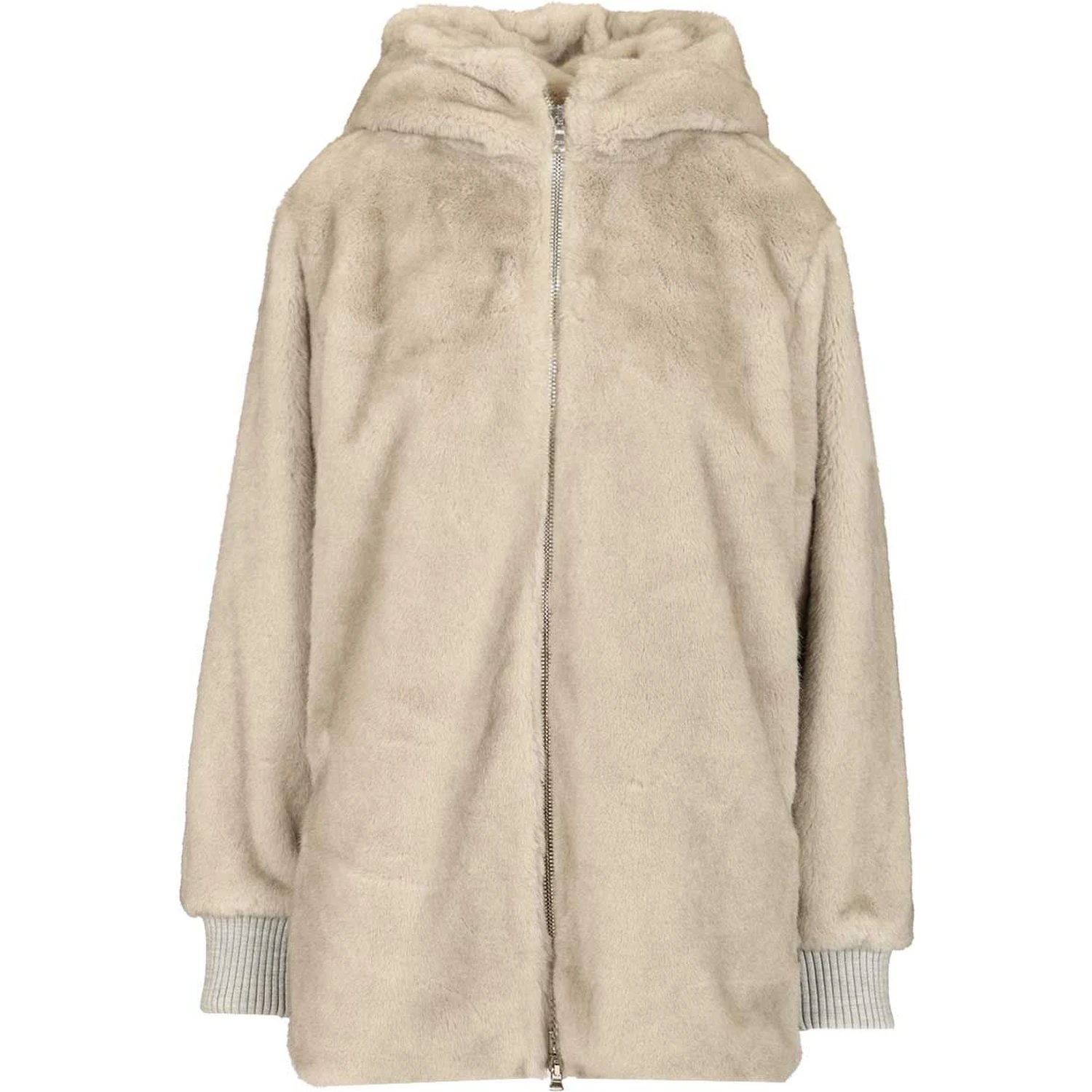 Eco fur blouson jacket