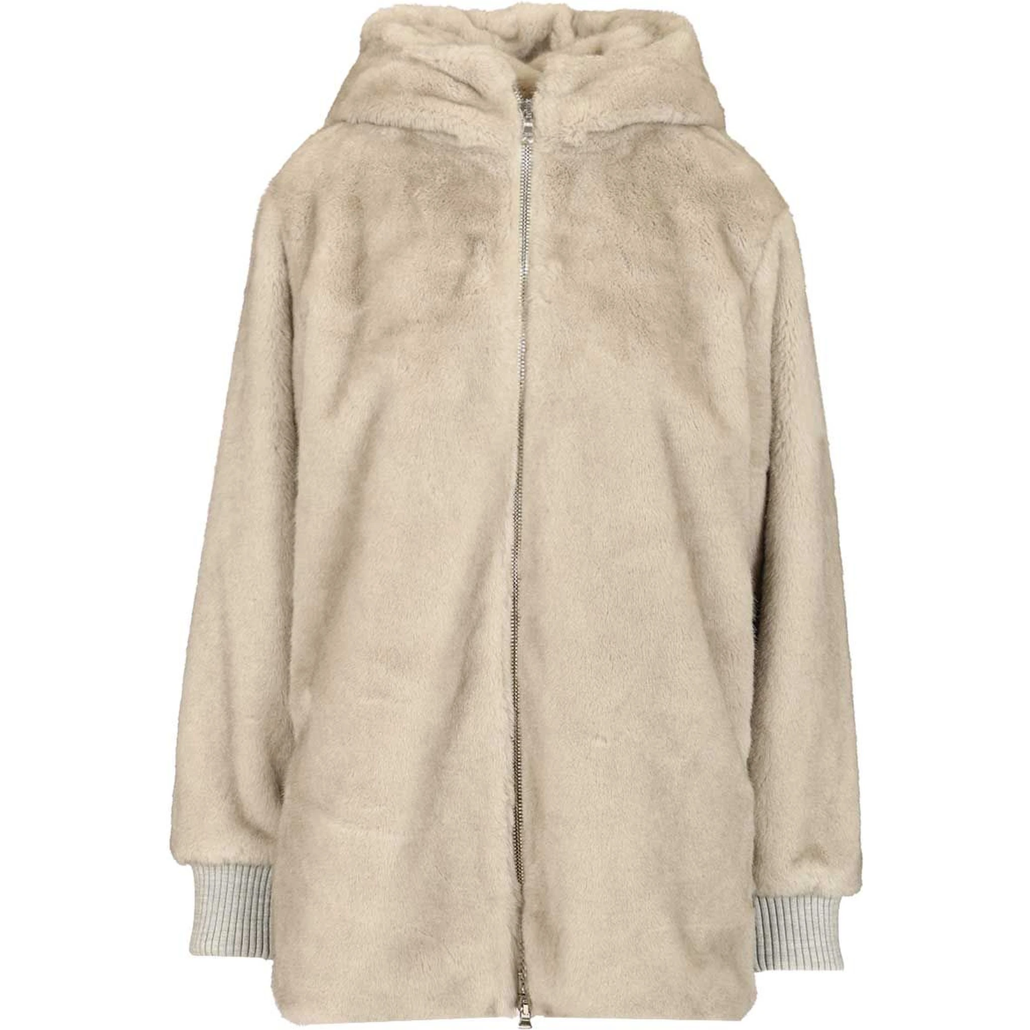 Eco fur blouson jacket